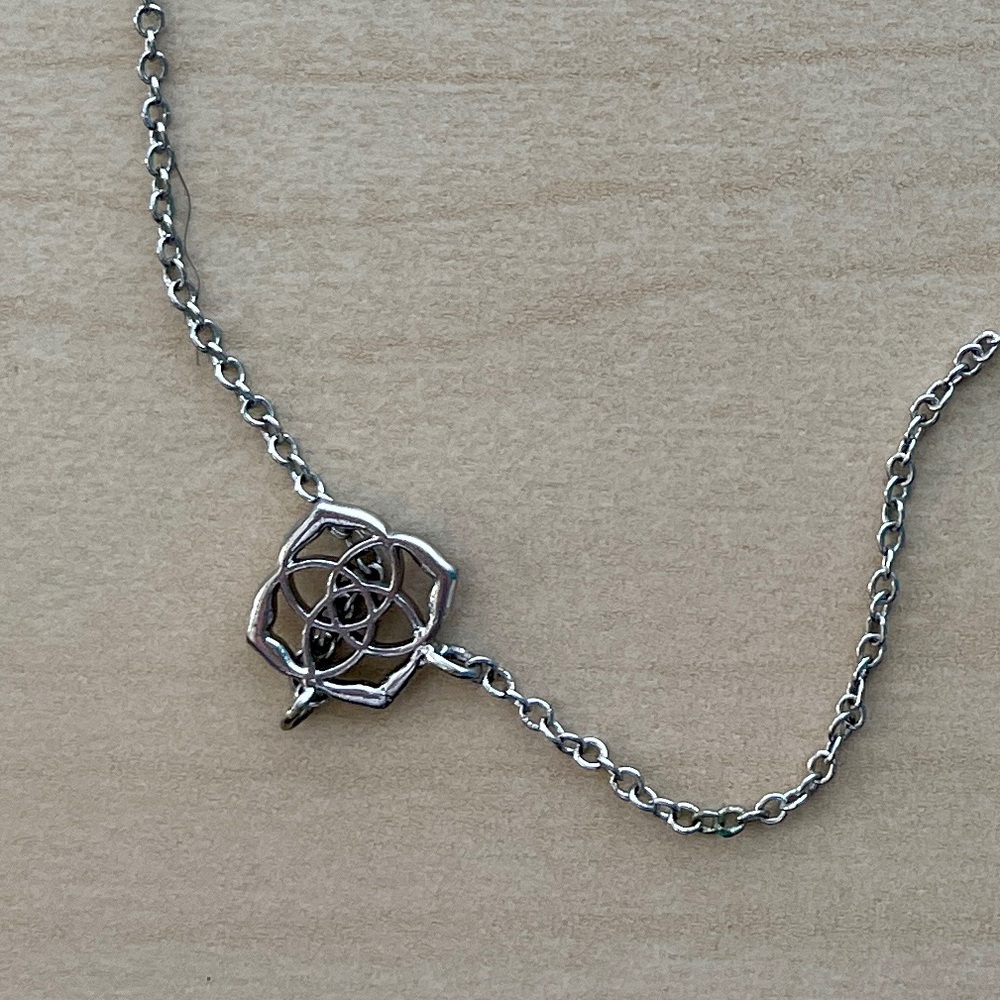 Kendra Scott Silver Dira Pendant Necklace